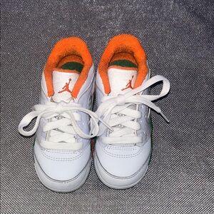 Jordan 5 Low Miami Hurricanes TD